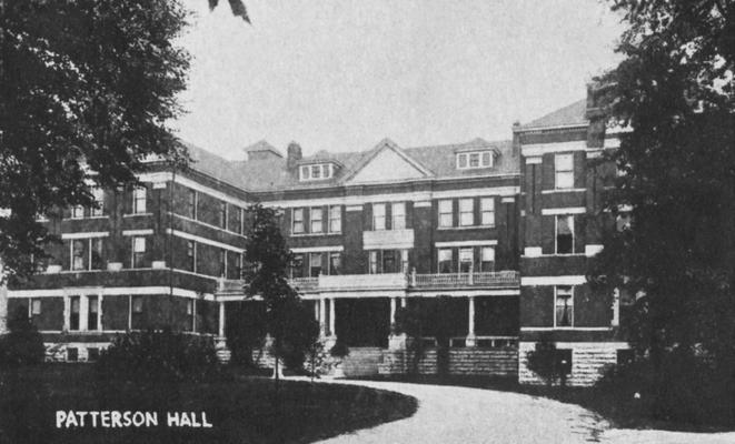 Patterson Hall, UK's first woman's dorm completed in 1904, was named after James K. Patterson