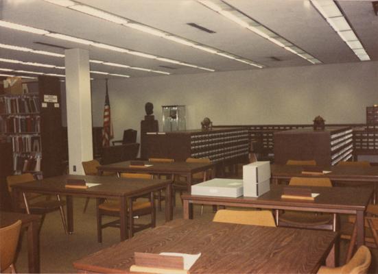 A color photo of the Research/ Reading Room in Margaret I. King North Library. Photographer: Terry Warth