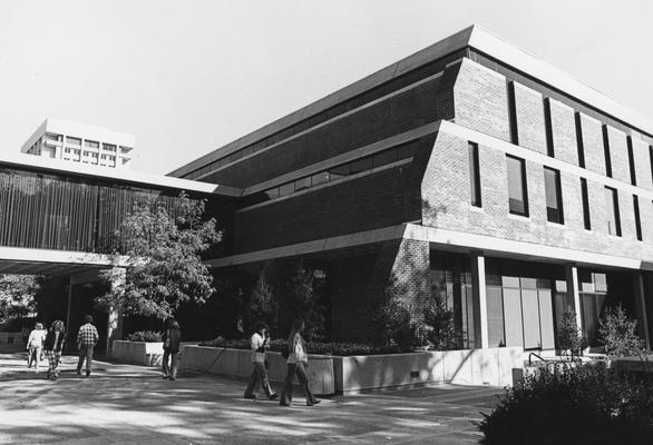 View from the southeast, Margaret I. King North Library