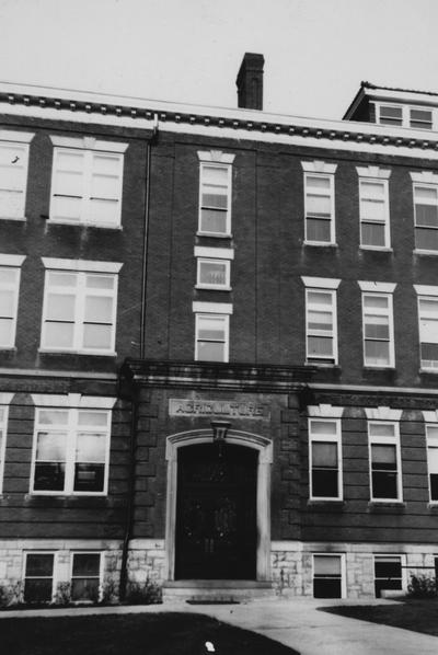 Entrance to Mathews Building