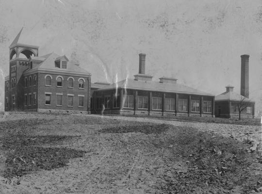 Mechanical Hall and other Engineering buildings. This photo was donated by T. W. Scholtz