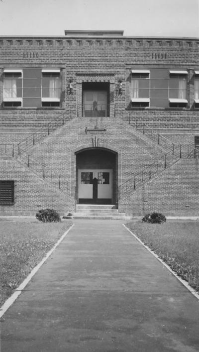 Front entrance of Mechanical Hall