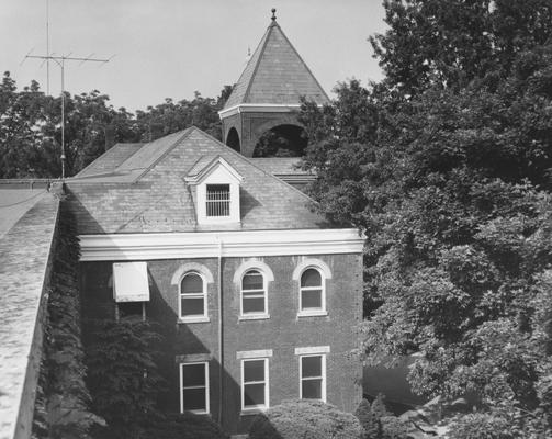 Roof top view of Anderson Hall