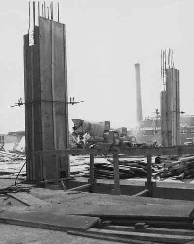 Medical Center construction. Received September 25, 1959 from Public Relations