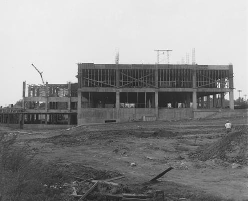 Medical Center construction. Received September 27, 1958 from Public Relations