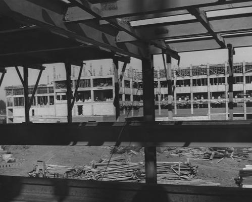 Medical Center construction. Received November 17, 1958 from Public Relations