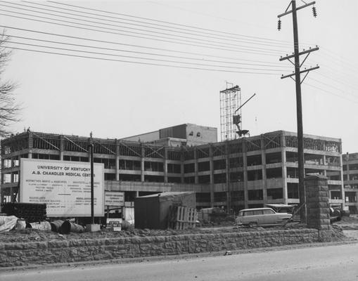 Medical Center construction. Received April 15, 1960 from Public Relations