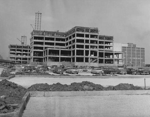 Medical Center construction. Received April 15, 1960 from Public Relations