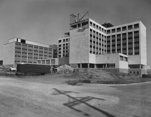 Medical Center construction. Received September of 1960 from Public Relations