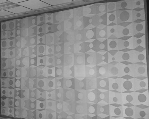 Patterned wall in the Medical Center