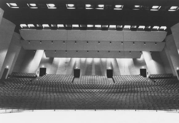 Concert Hall seating view from the stage