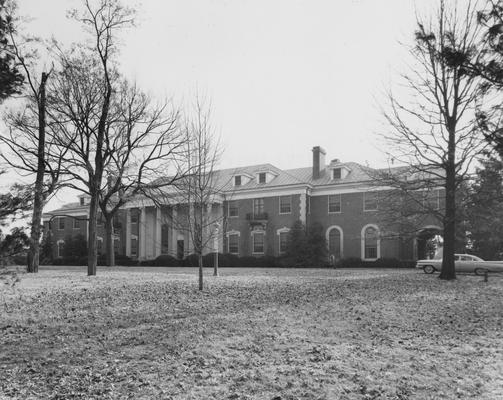 Front view of Spindletop Hall. Lexington Herald-Leader Photo