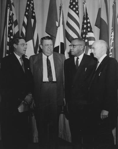 University of Louisville, Davidson, on Founders' Day. Received March 4, 1957 from Public Relations