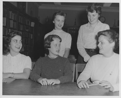 Front row (left to right): Evelyn Steele, 