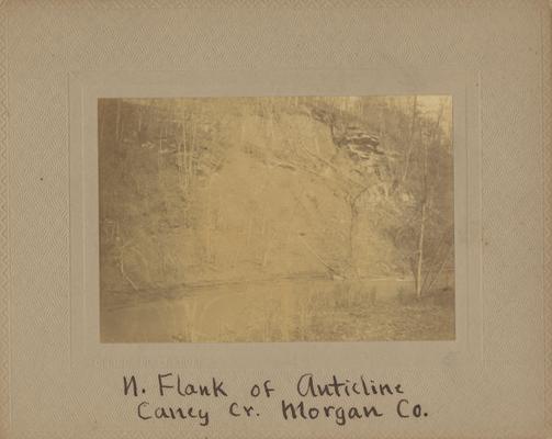 North Flank of Auticline Caney Creek, Morgan County