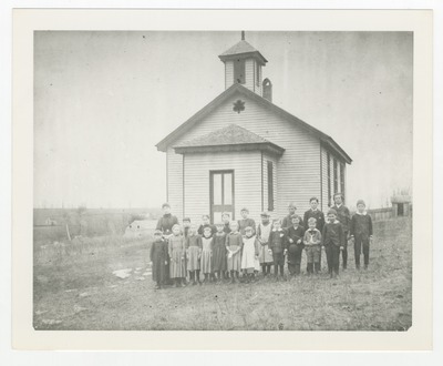 An old schoolhouse in the vicinity of South Elkhorn