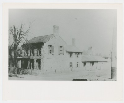 Birthplace of Mrs. Leslie Carter, famous stage actress