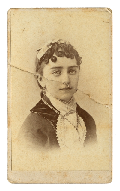 Portrait of an unidentified woman