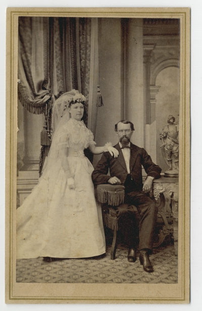 Unidentified man and woman