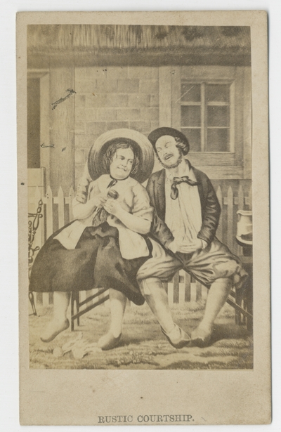 Unidentified man and woman