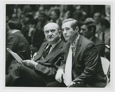 Ed Hiddle [?] And Adolph Rupp