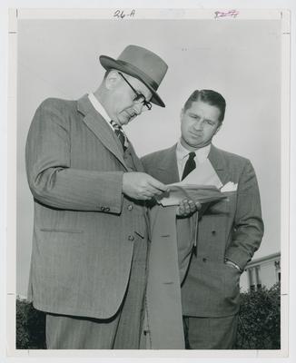 Adolph Rupp and Harry Lancaster