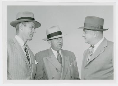 Bud Wilkinson, Hank Iba, and Adolph Rupp