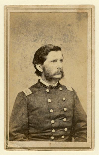 Lieutenant Colonel Josephus Hewett Tompkins (1828-1879), U.S.A.; 4th Kentucky Mounted Infantry (Carpenter & Co., Lexington, KY)
