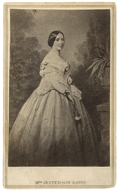 Varina Davis (Mrs. Jefferson Davis) (1826-1906); First Lady of the Confederate States of America