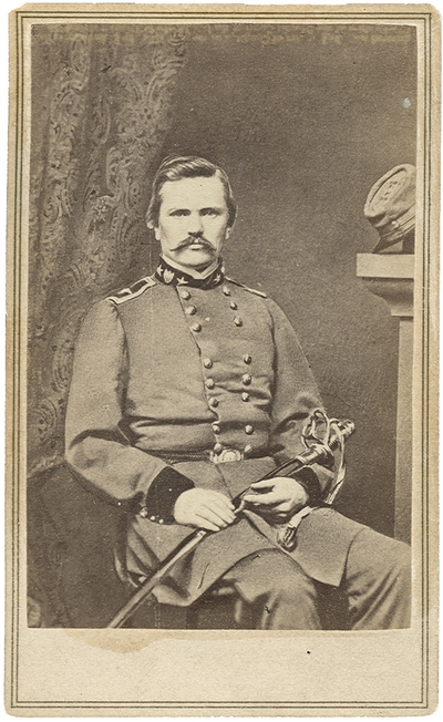Major General Simon Bolivar Buckner (1823-1914) C.S.A.; organized Kentucky State Militia, one of the most successful Confederate Generals