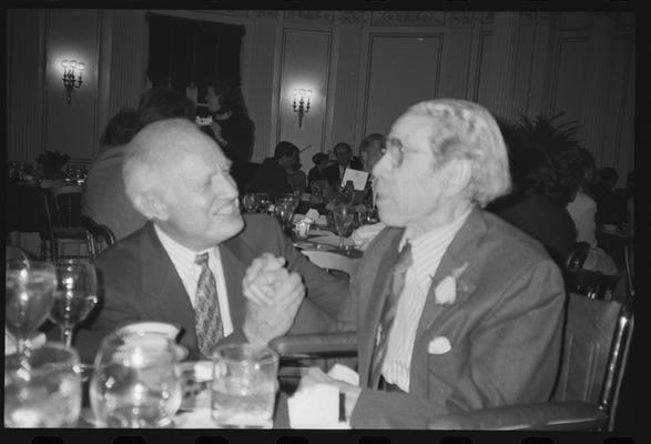 Lyman Johnson at banquet