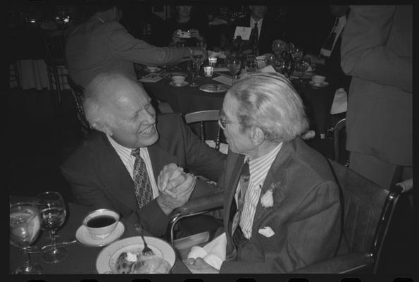 Lyman Johnson at banquet