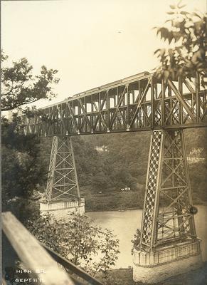 Train on High Bridge