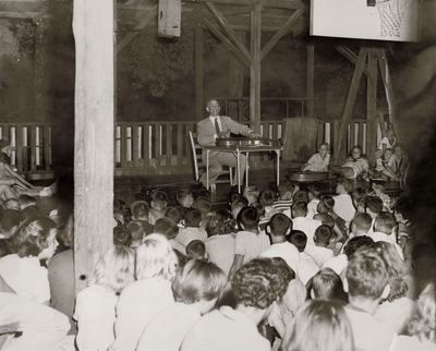 Performances by John Jacob Niles at Pine Mountain Settlement School; Pine Mountain, KY