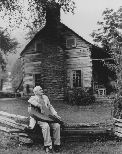 Performance by John Jacob Niles at Fontana Dam, North Carolina; Joe Dyer, Jr