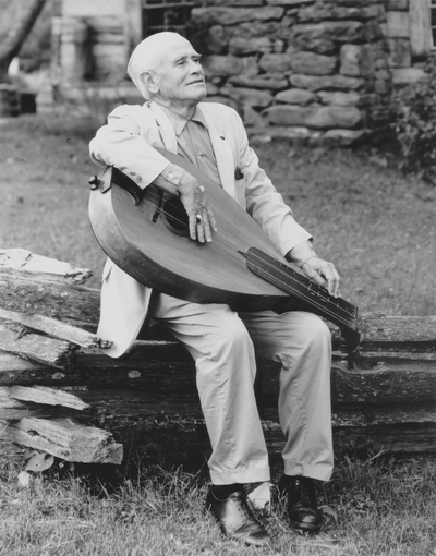 Performance by John Jacob Niles at Fontana Dam, North Carolina; Joe Dyer, Jr