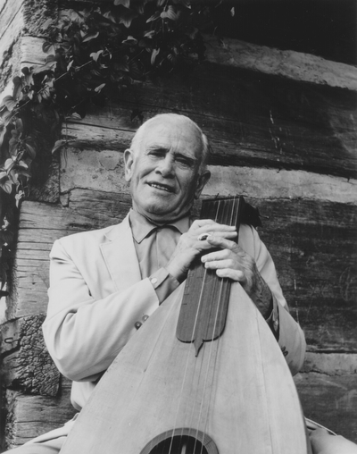 Performance by John Jacob Niles at Fontana Dam, North Carolina; Joe Dyer, Jr