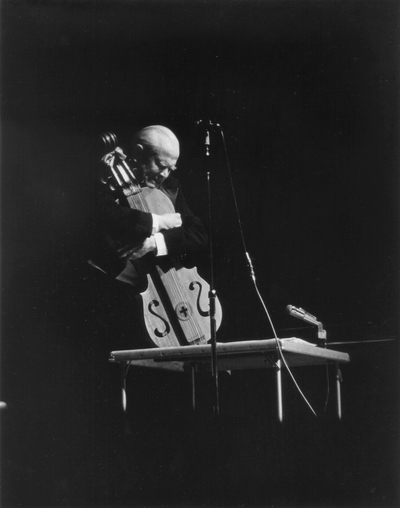 Performance by John Jacob Niles at Terre Haute, Indiana; Garlan Cooper