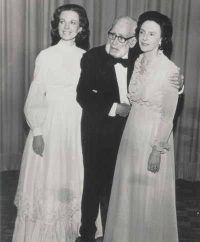 Performance at the University of Missouri-Kansas City; Left to Right: Jacqueline Roberts, John Jacob Niles, and Nancie Field