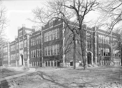 exterior of Lexington High School building