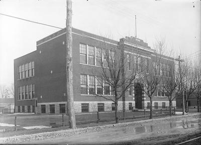 exterior of a building (appears to be the same building as in image #34, but from a different angle)