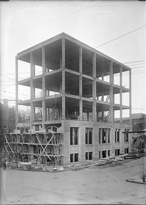 Lexington Herald building under construction