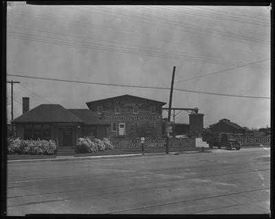 McCormick Lumber Company, East Third and Walton Avenue; exterior,                             yard