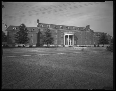 Hargett Construction Company; Bowman Hall [dorm (dormitory)];                             exterior