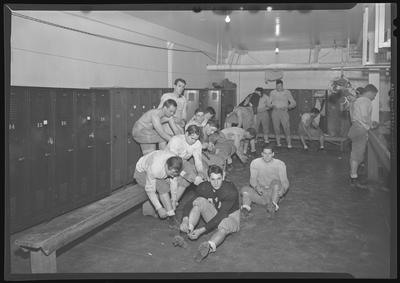 Football locker room