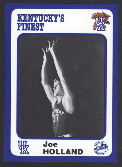 Kentucky's Finest #34: Joe Holland (1945-48), front