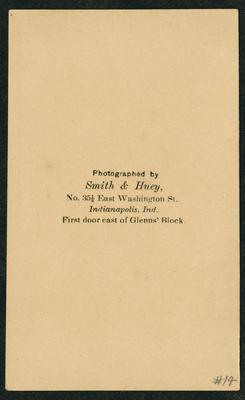 Lieutenant Colonel George Meikle, U.S.A.; namesake of Fort Meikle, Petersburg, VA.                              Lt. Col. Meikle, killed at Petersburg noted on album page