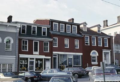 Row Buildings Facing Courthouse