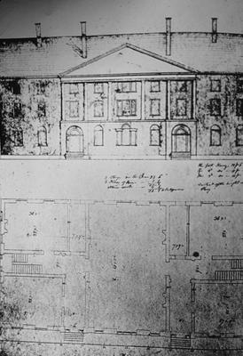 Design for Main Building, Transylvania University