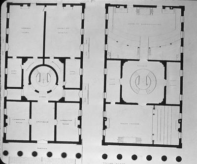 Old State House (Old State Capitol Building) - Note on slide: Floor plans